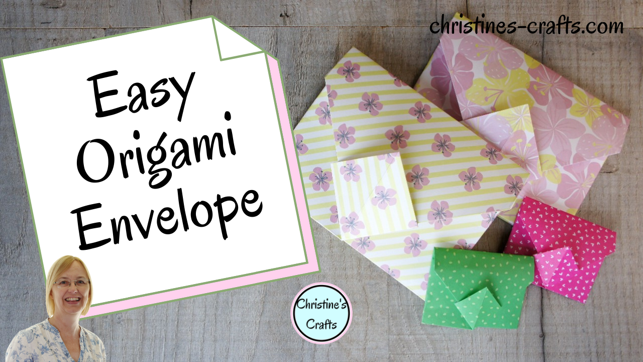 'Video thumbnail for How to Make a  Cute Origami Envelope'