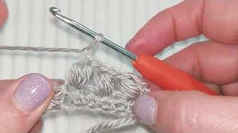 'Video thumbnail for How to CROCHET Puff Stitches in a round'