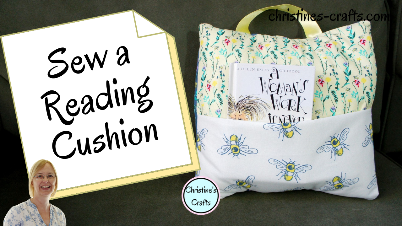'Video thumbnail for Sew an Easy Book Reading Cushion or Pillow'