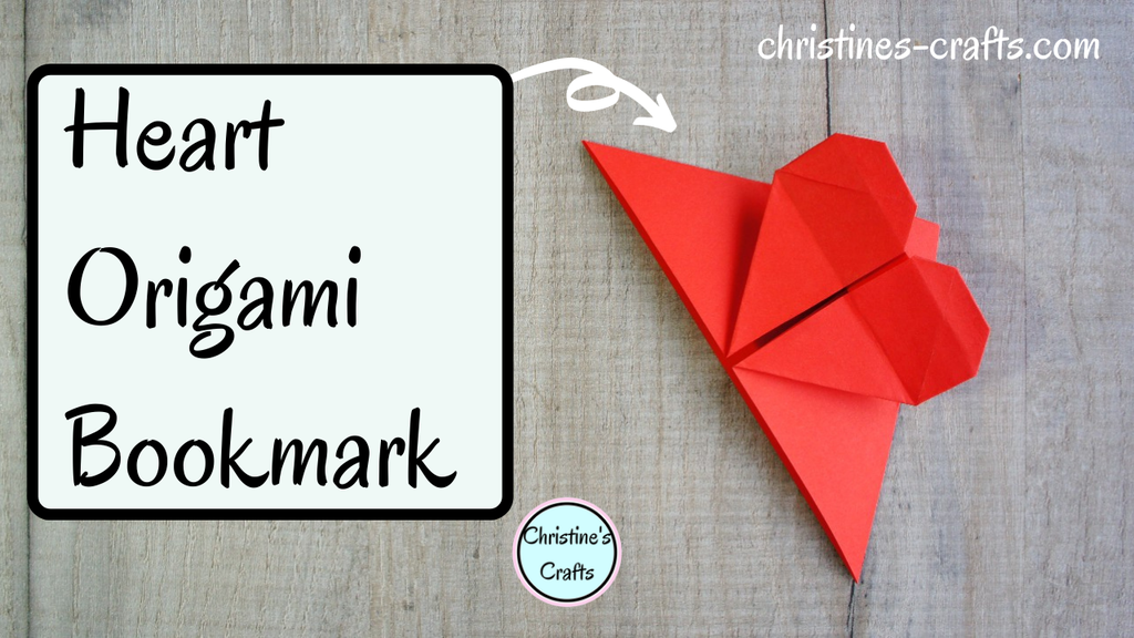 'Video thumbnail for Fold an Origami Paper Heart Cornet bookmark in 10 minutes!'