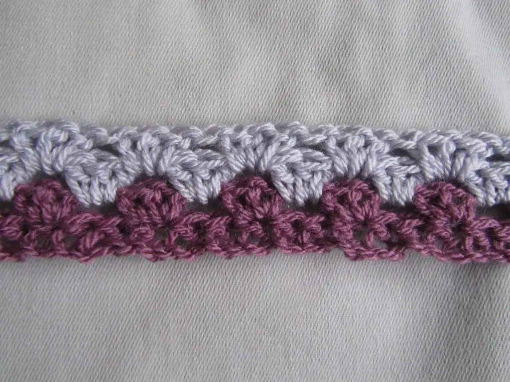 Start of crochet blanket