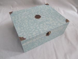 Decoupage Grey Box