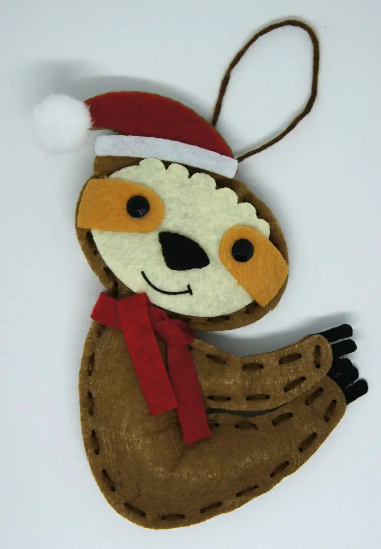 Christmas Sloth Decoration