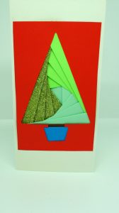 Iris paper folding -completed card