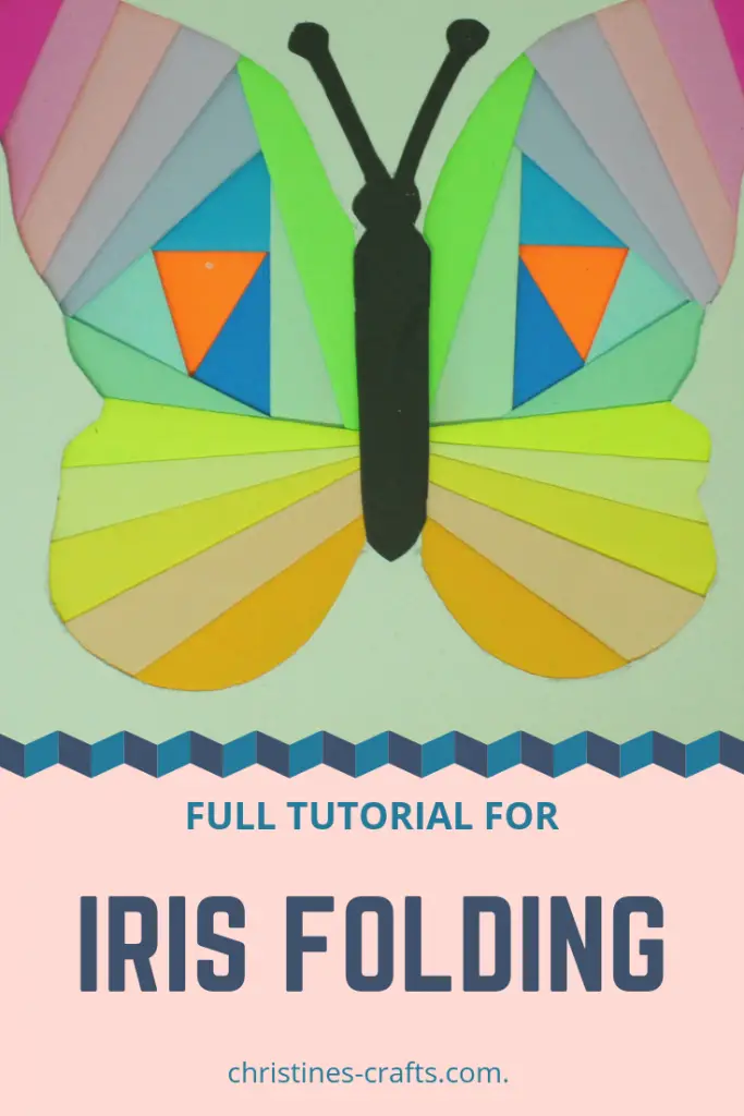 Iris folding pin 3