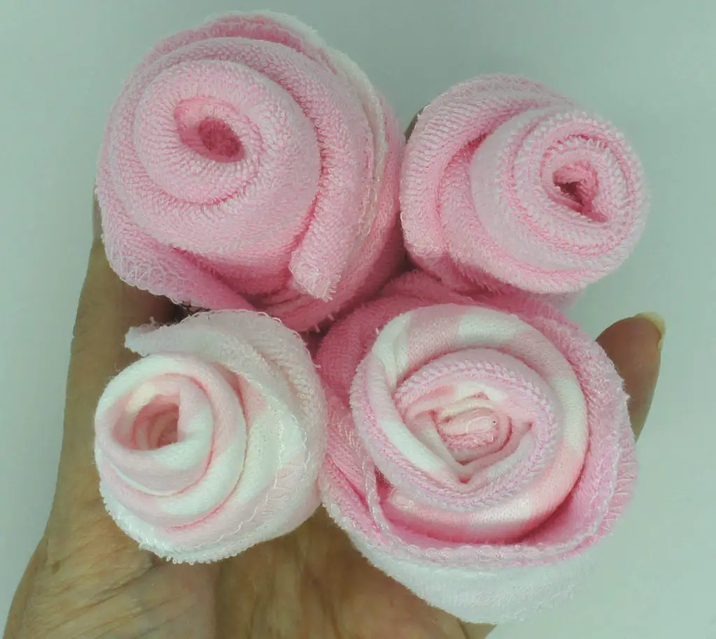 Washcloth Roses Tutorial Easy To Make ~ Christine S Crafts