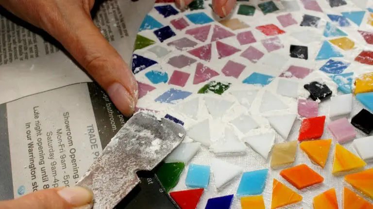 How to Make a Mosaic Table - Christine's Crafts