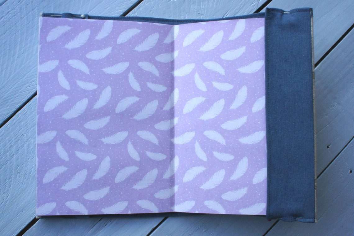 Fabric Covered Notebook - How to Make - How to Make - Christine's Crafts