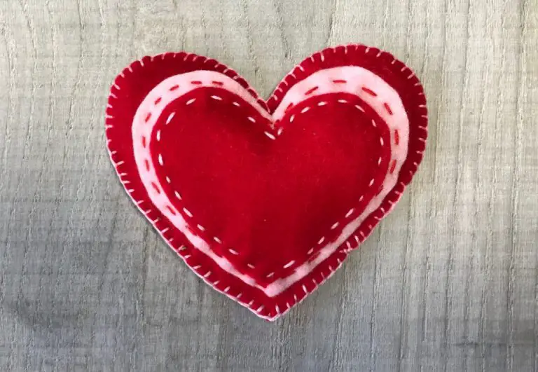 heart lavender bag