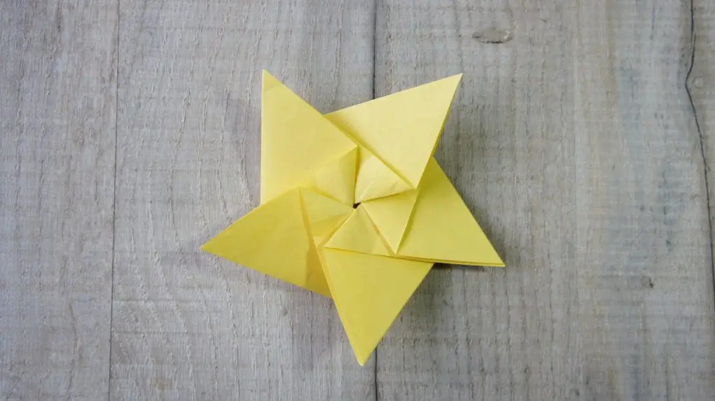 Back of 5 pointed star