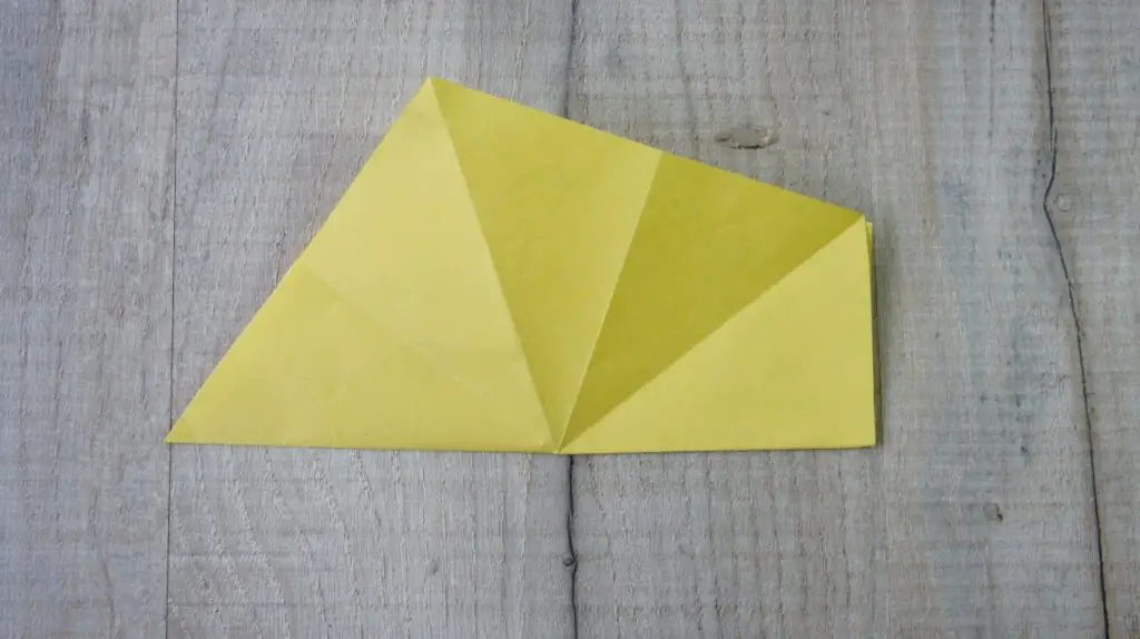 Pentagon folded in half
