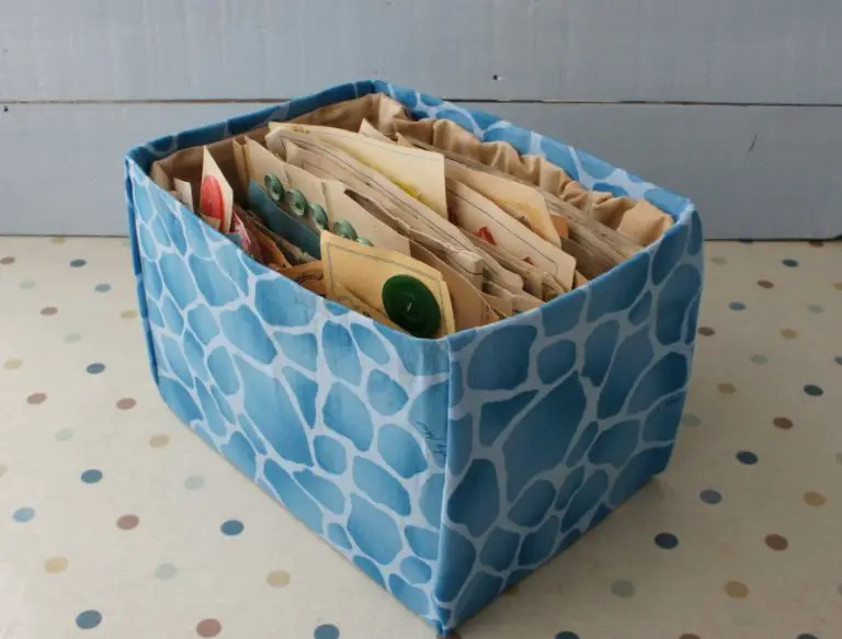 How to Make Fabric Covered Boxes