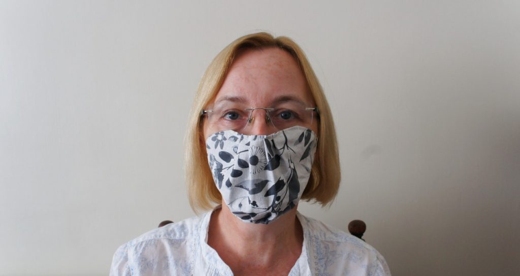 Vertical pleat face masks DIY