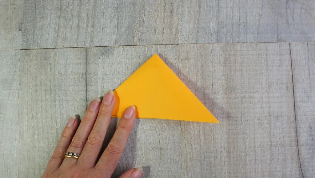 origami water bomb fold