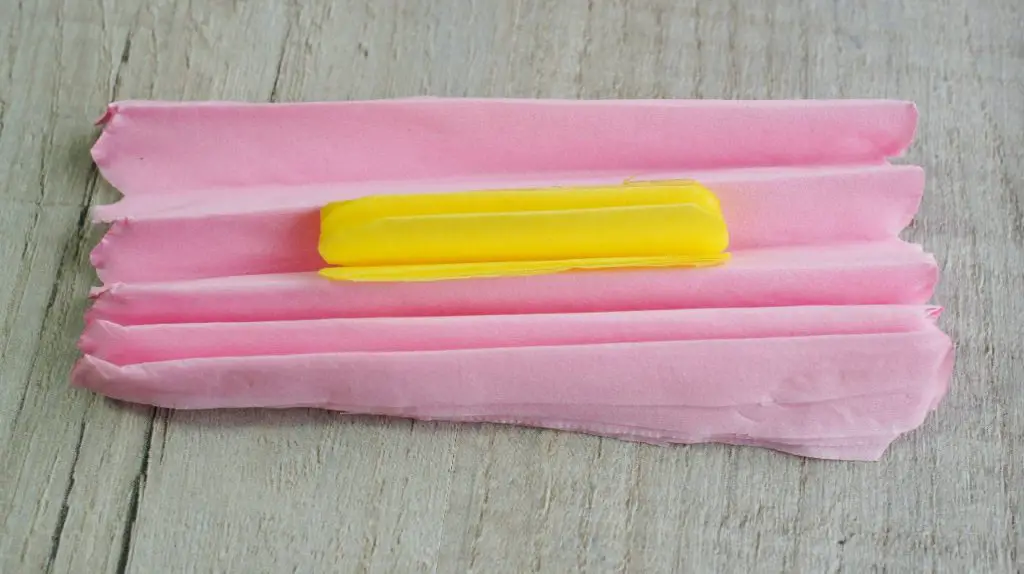 yellow folds in pink folds