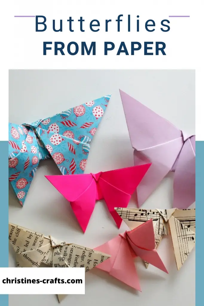 origami butterflies 
