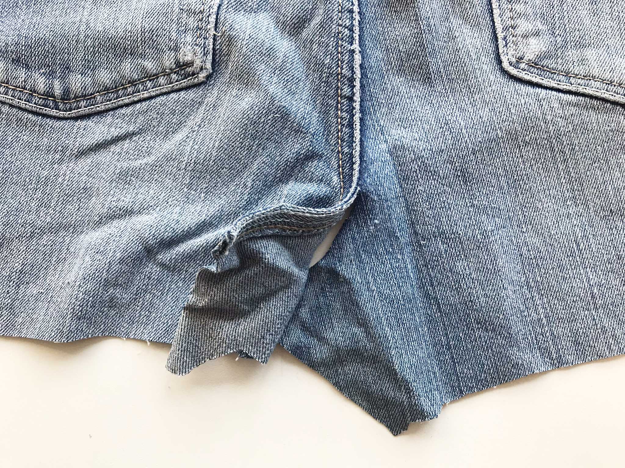 How to Make a Cute Denim Apron from Old Jeans (Sew or No Sew)