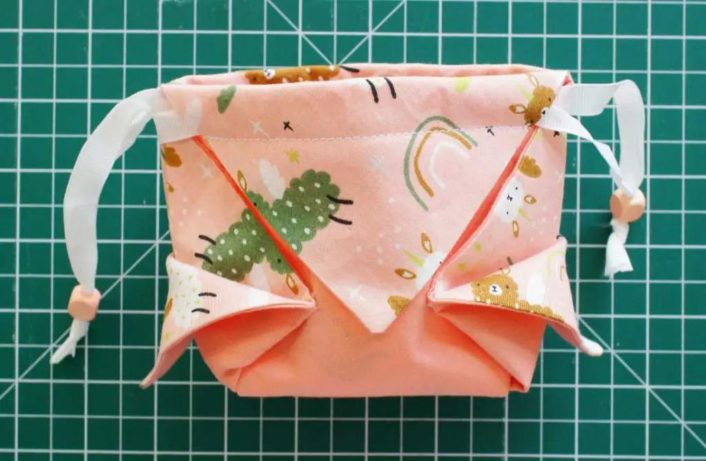 completed origami bag