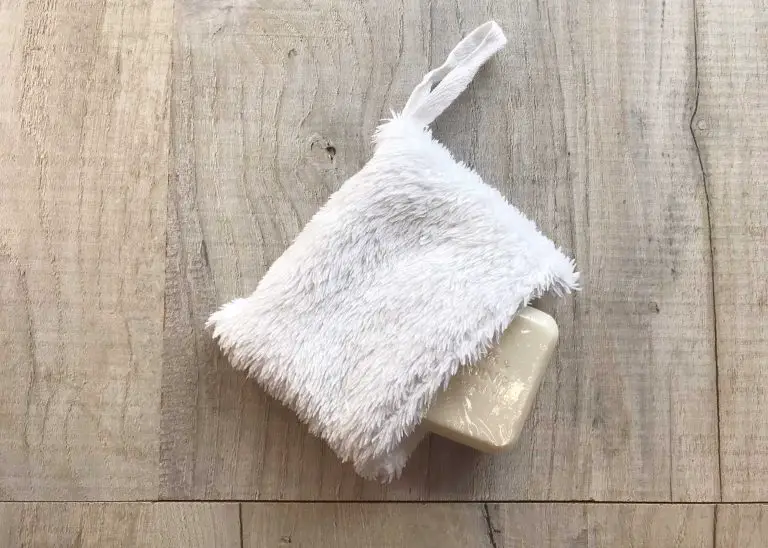 Super Easy to make Zero Waste Fabric Soap Holder