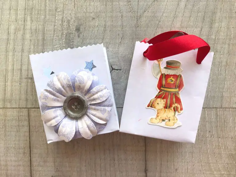 diy gift bag from an envelope