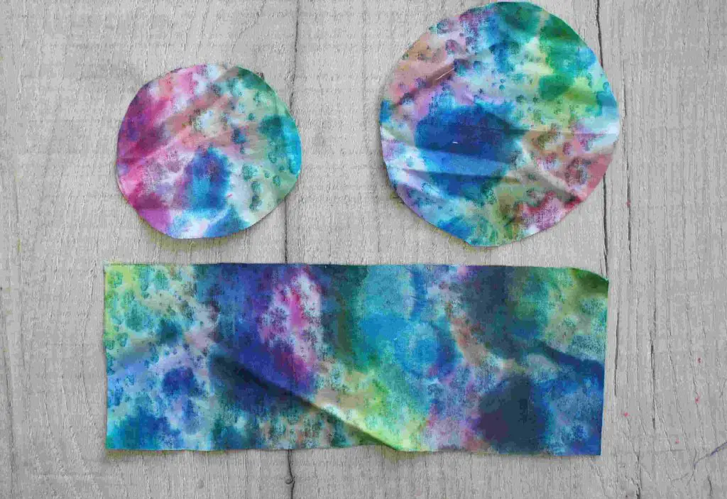 main fabric pieces