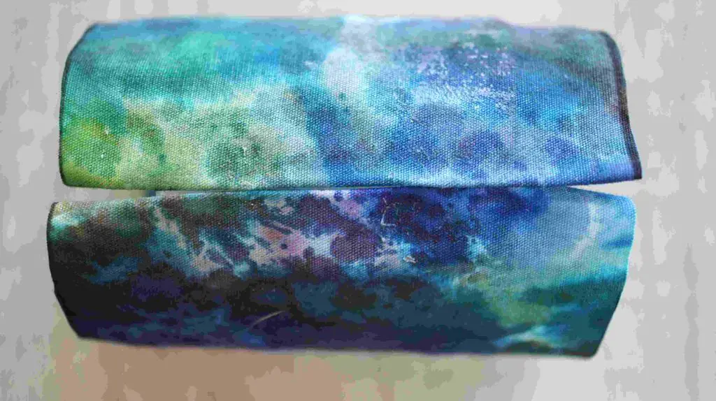 main fabric wrapped around pot