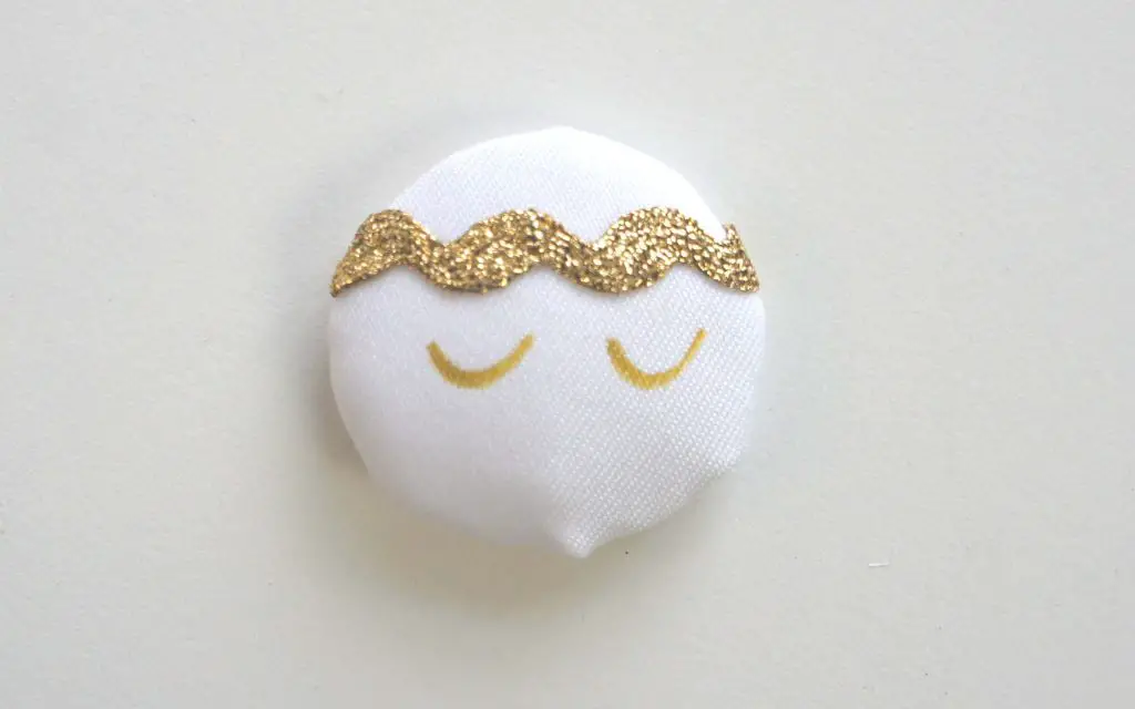Christmas angel face