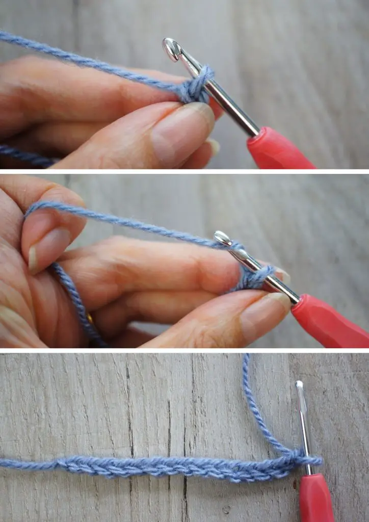 chain stitch in crochet