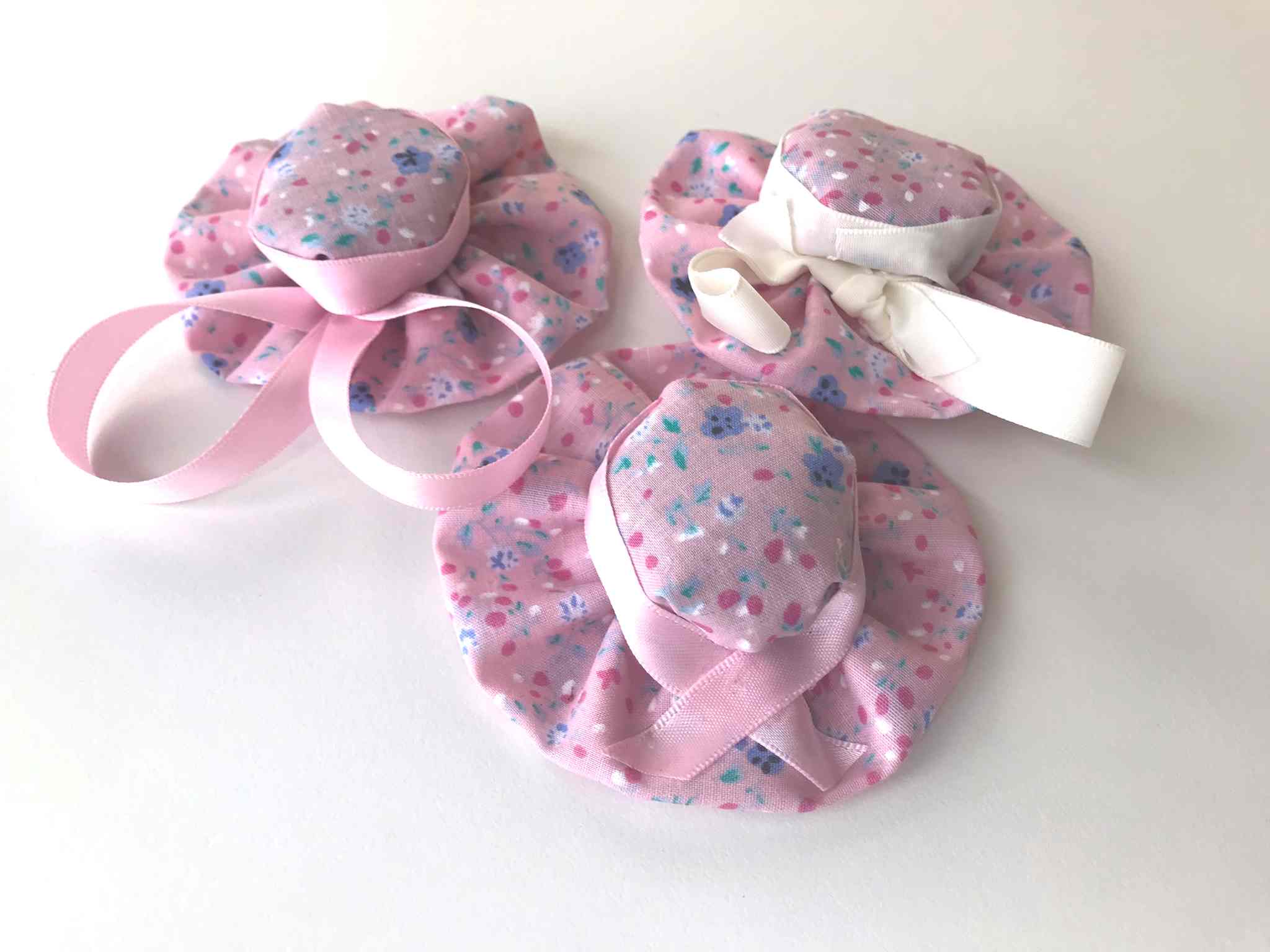 3 lavender bag hats
