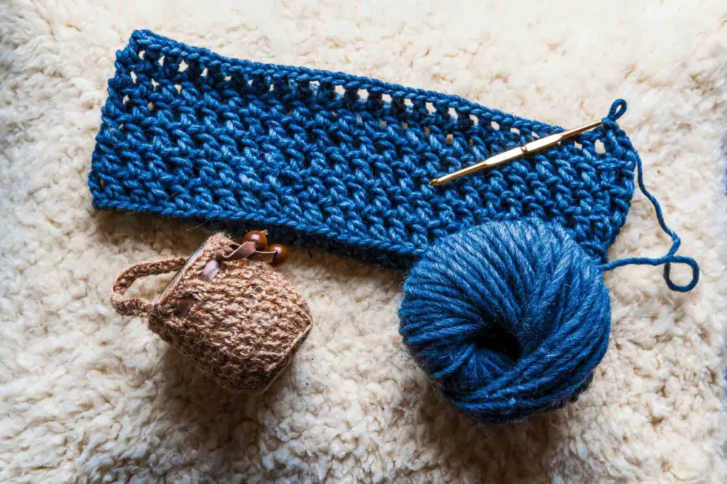 crochet swatch