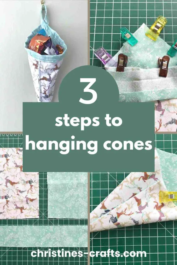 hanging cone baskets Pinterest pin