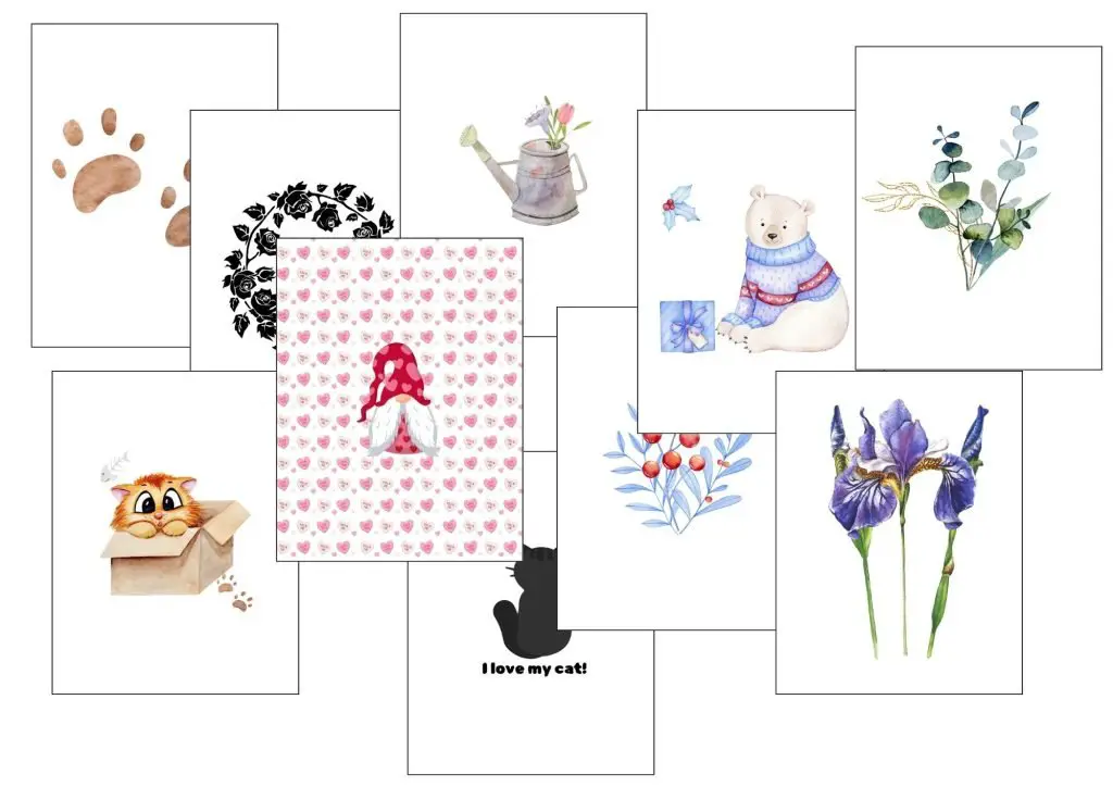 some free book page art designs
