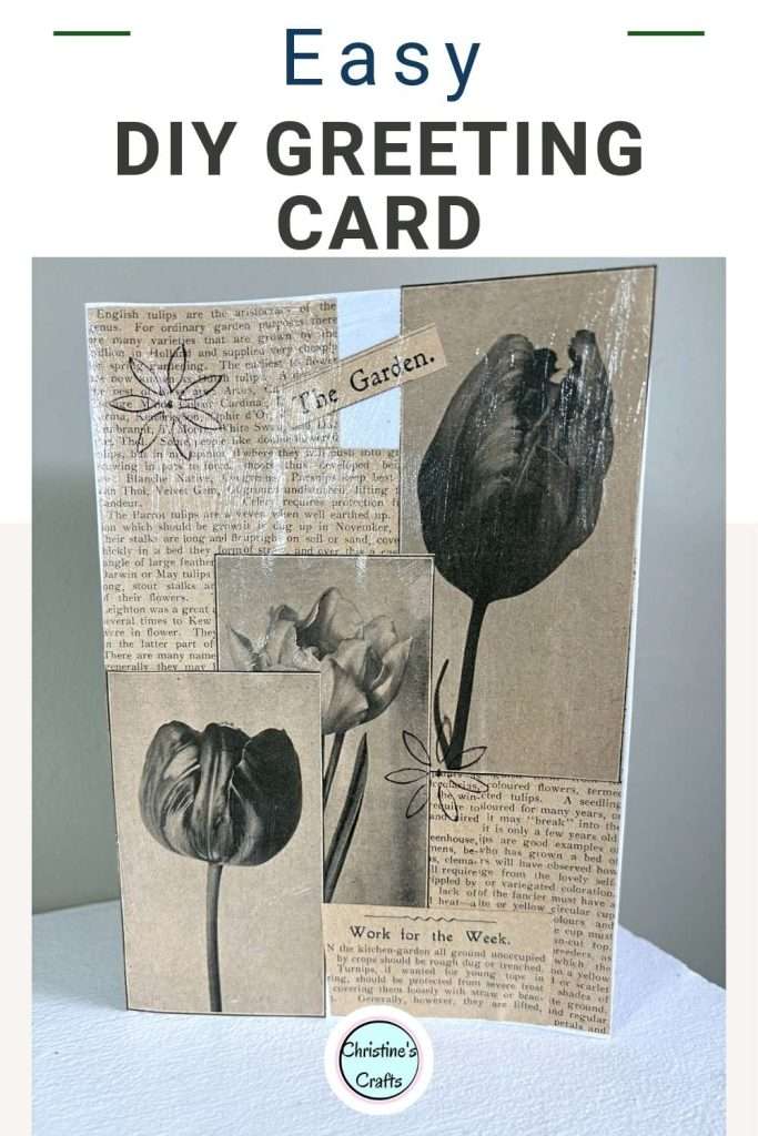 book page card Pinterest pin