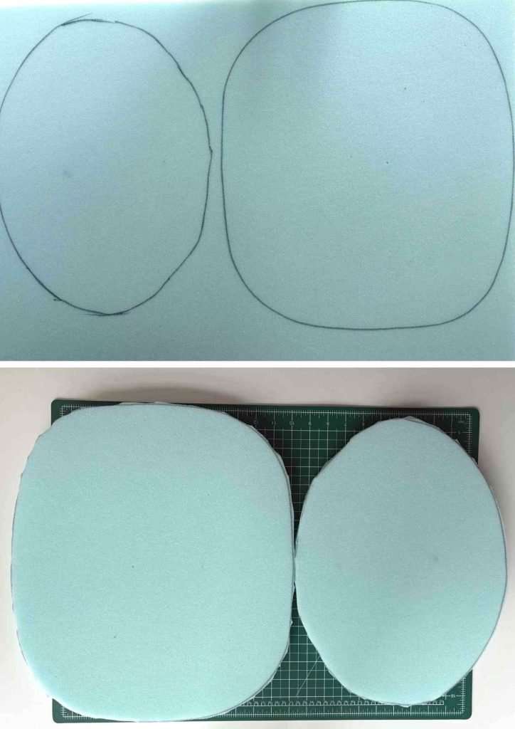 office chair upcycle foam