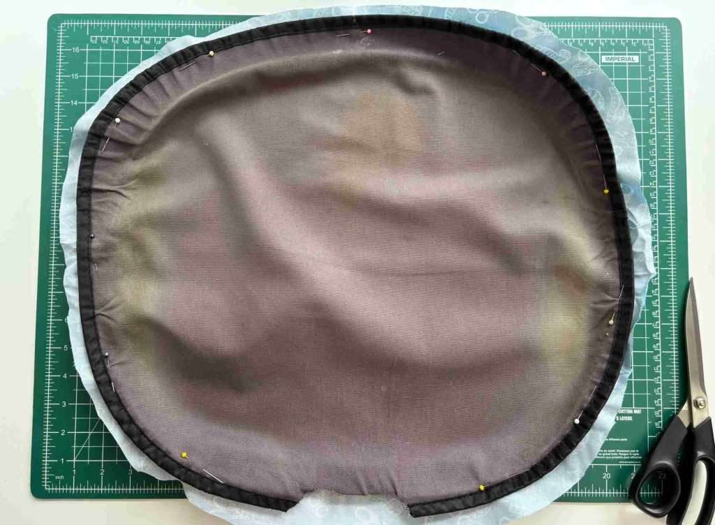 seat fabric cut out