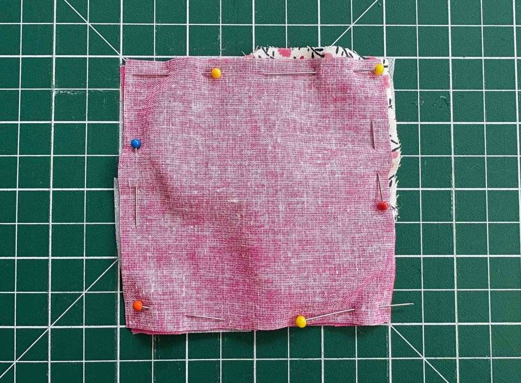 all layers pinned together