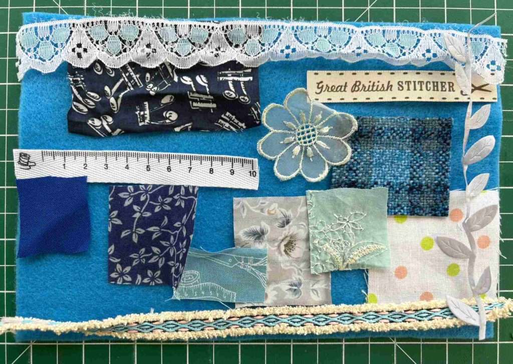 fabric book cover design