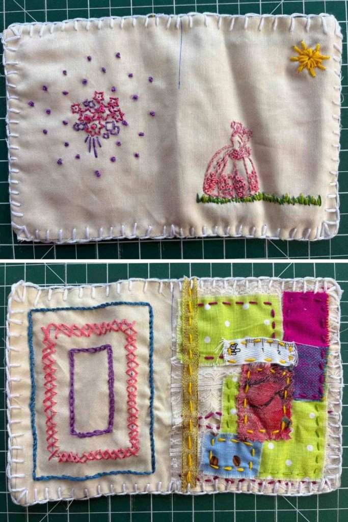 scrappy fabric book pages 4