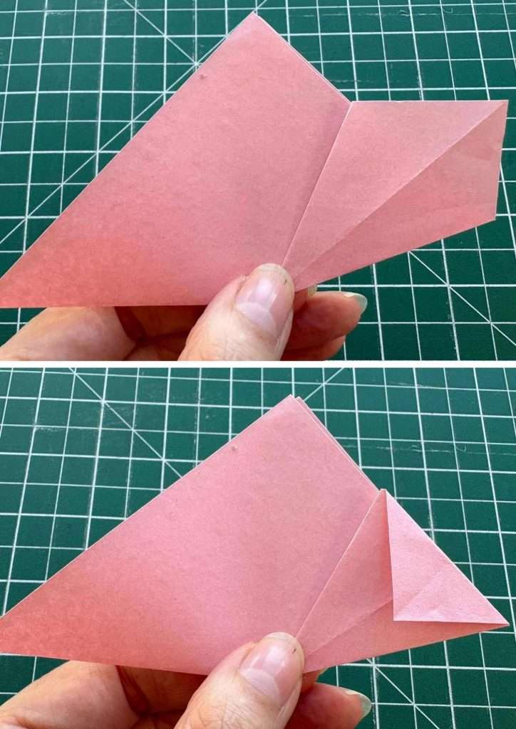 second paper folds