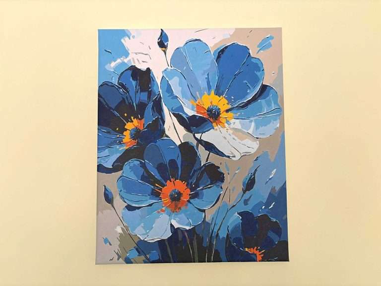 Davincified Painting by numbers kit Finished
