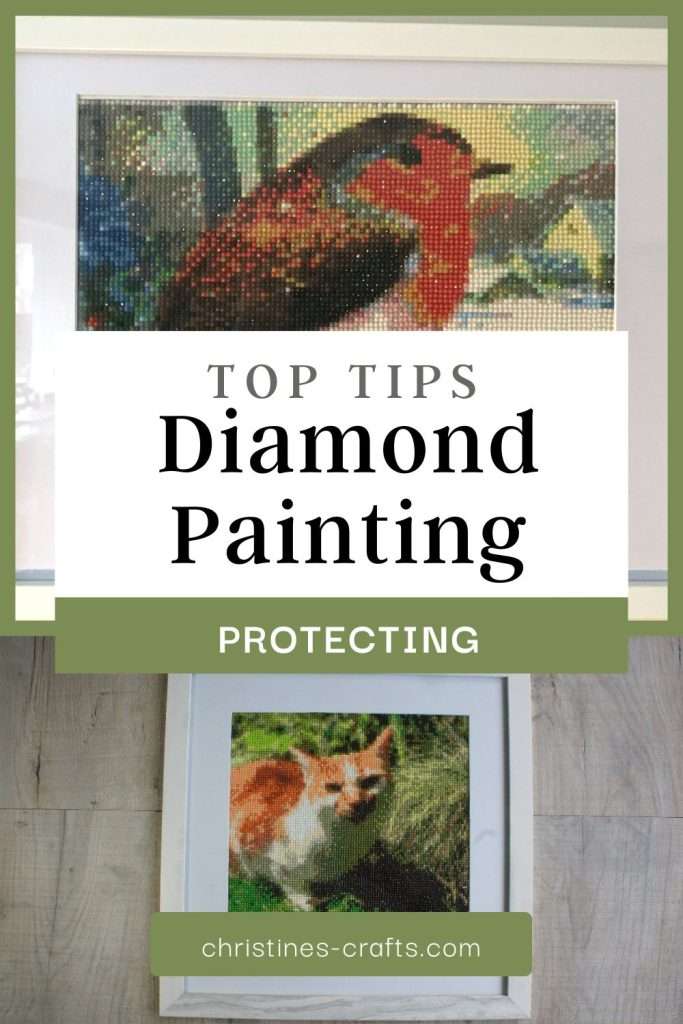 Diamond painting pictures protecting Pinterest Pin