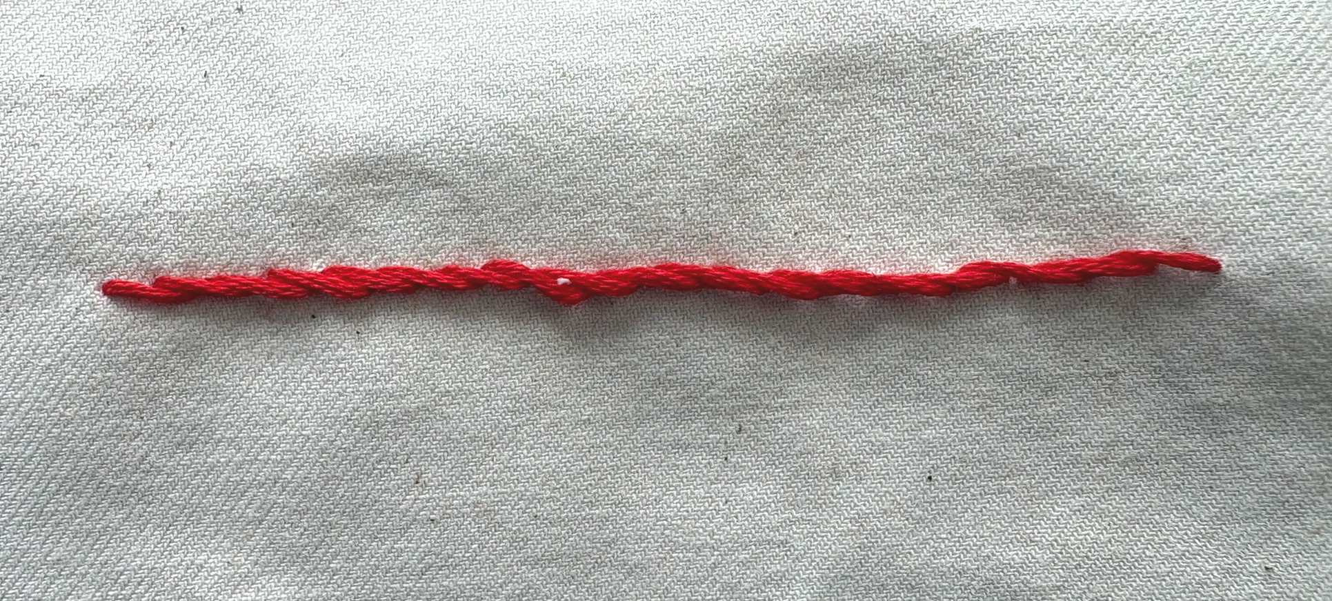 Learn the Stem Stitch for Slow Stitching for Beginners