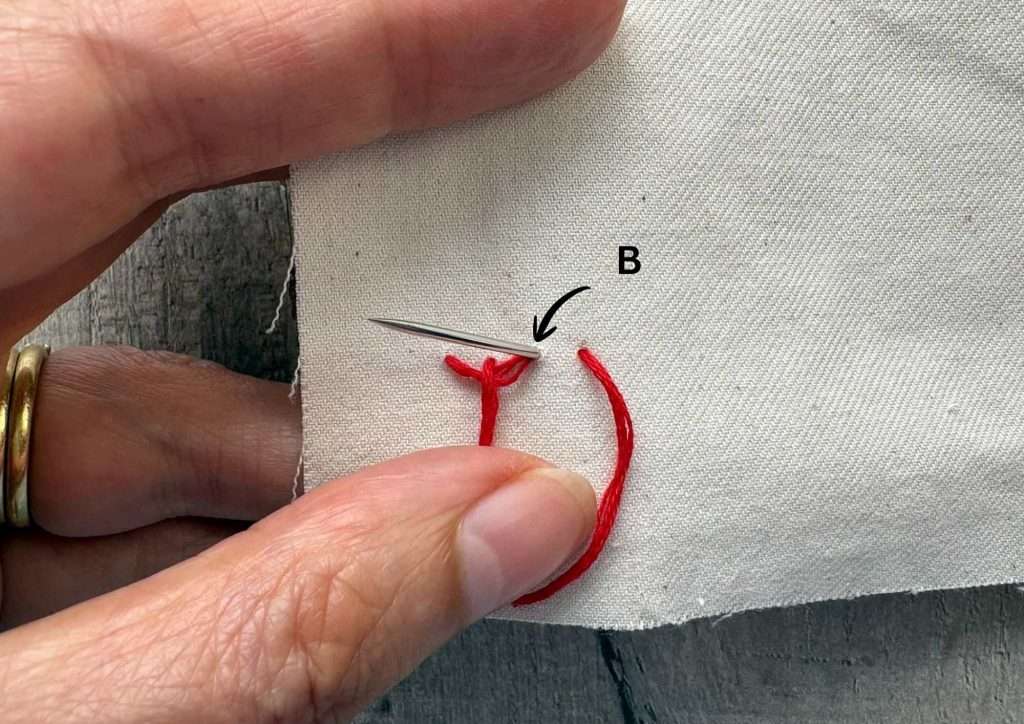 second stem stitch guide