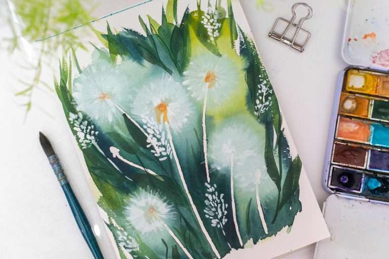 pretty watercolour picture