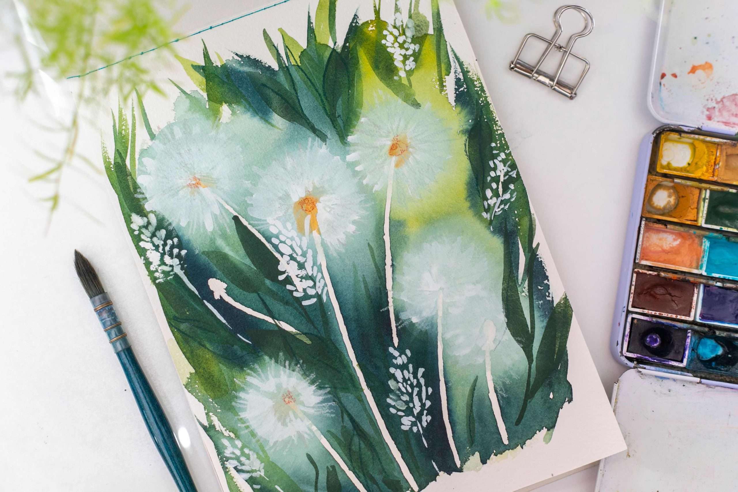 pretty watercolour picture