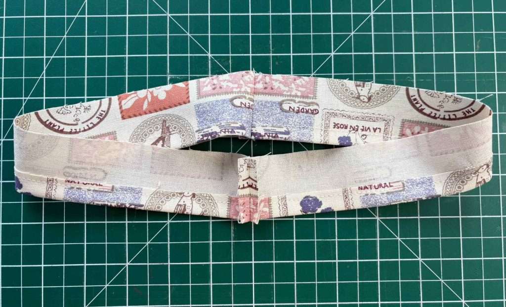 facings sewn together