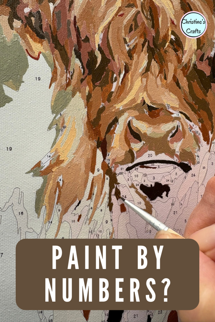 Pinterest Pin for Highland Cow kit