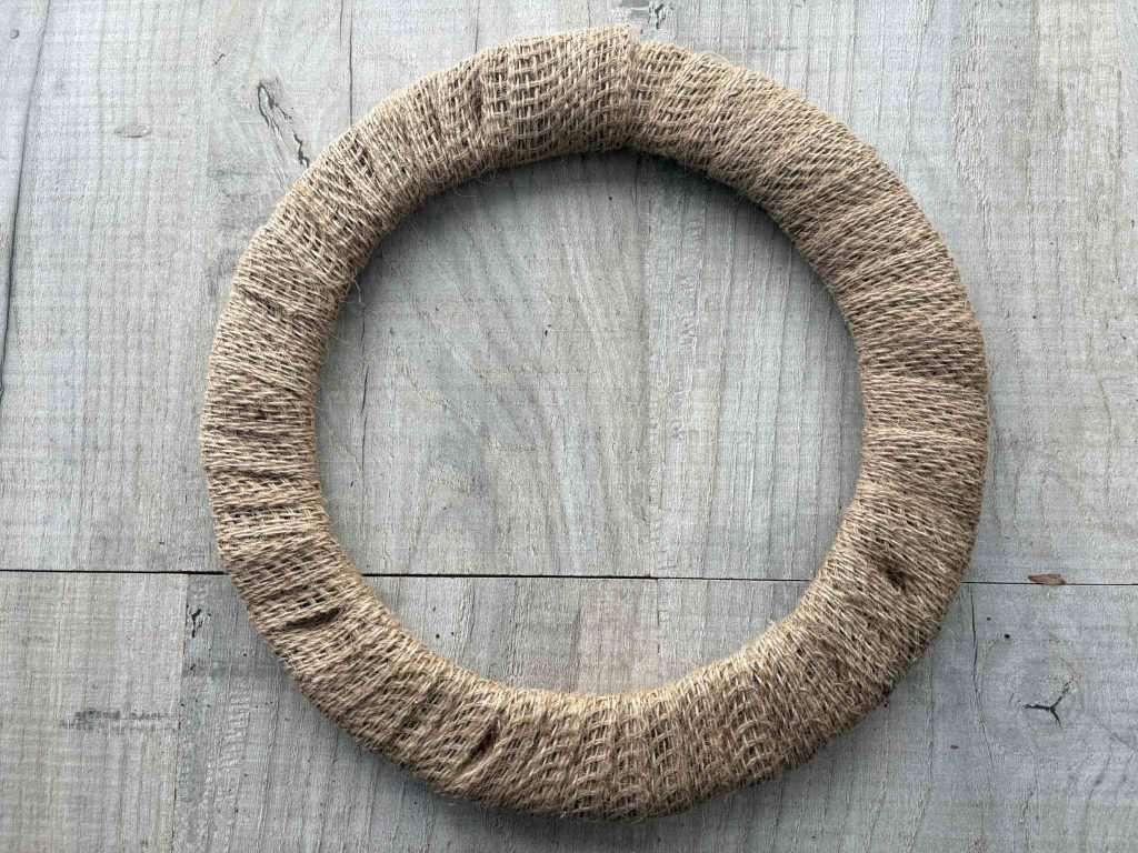 autumn wreath base